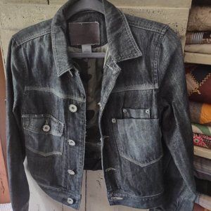 Arizona Denim Jean Jacket Sz M Juniors